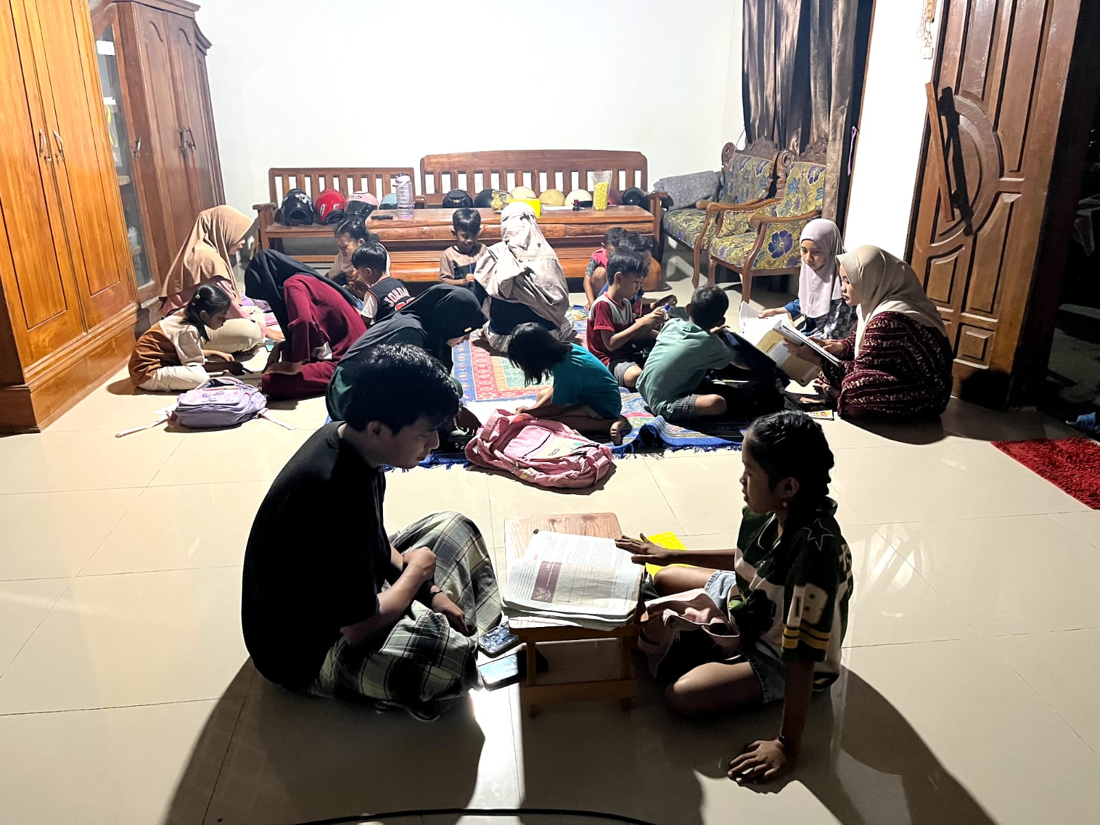 Day 12 Bimbingan Belajar di posko
