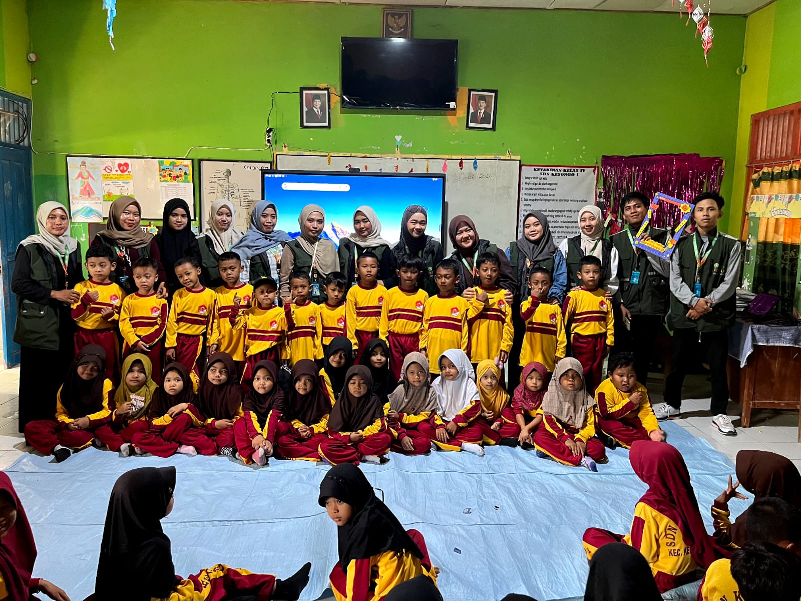 Day 11 Sosialisasi PHBS di SDN kesongo 1