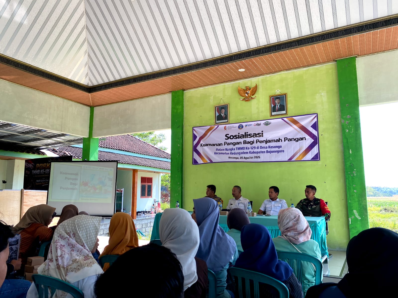 Day 8 ikut sosialisasi Keamanan Pangan  di Baldes